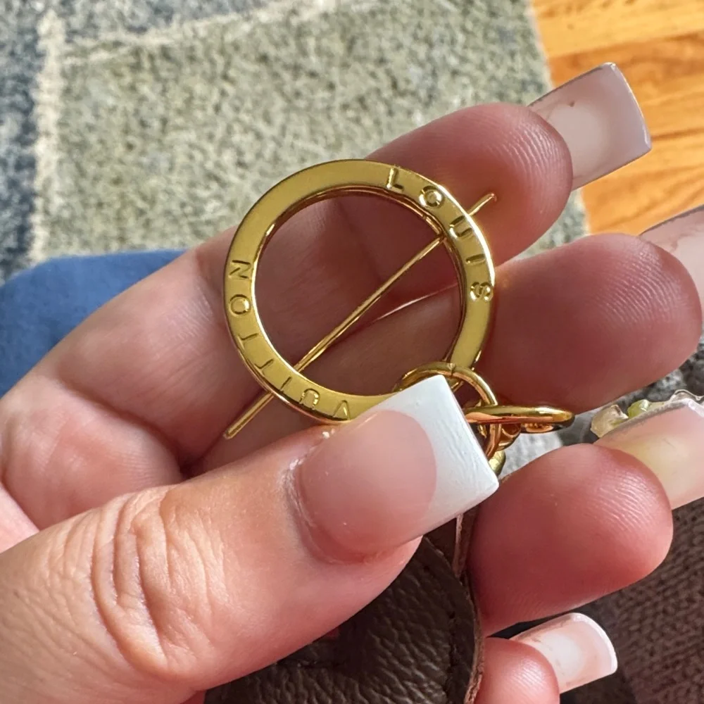 Louis Vuitton Brown and Gold Dog Charm - Picture 3 of 3
